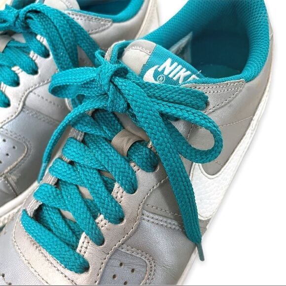 Nike Terminator Low Top Teal Silver - Picture 5 of 6